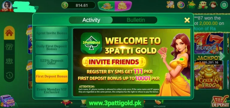 First Deposit Bonus